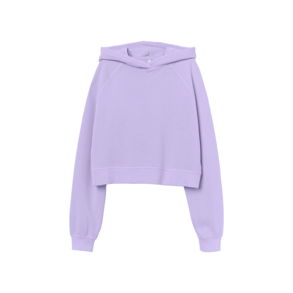 Pink Cropped Hoodie - Imagen 3